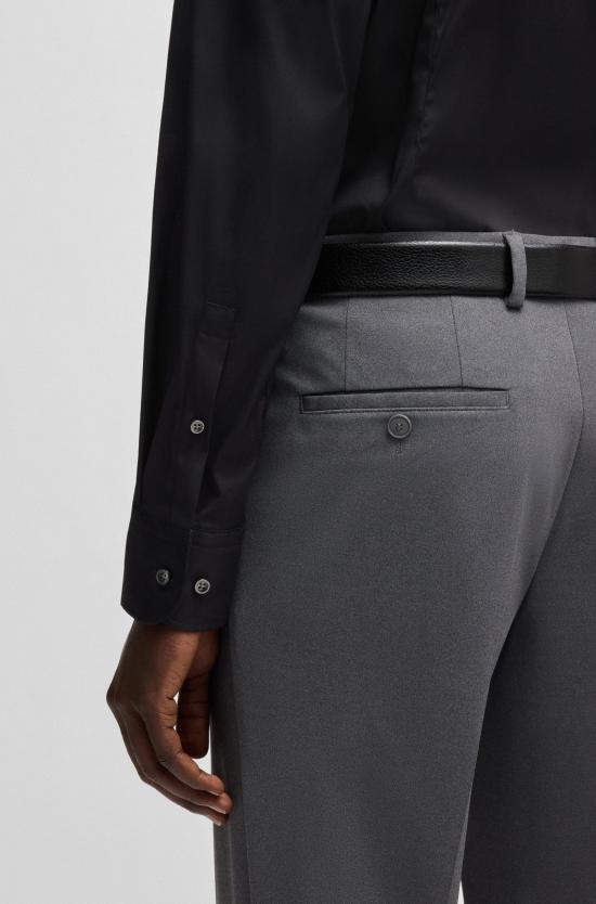 25FW 보스 긴팔 셔츠 50479915 10151300 03 001 Black - BOSS