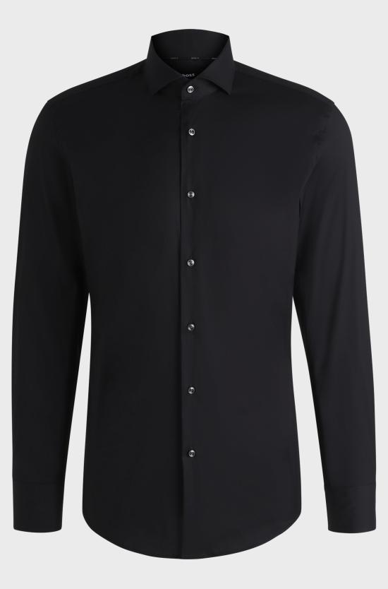 25FW 보스 긴팔 셔츠 50479915 10151300 03 001 Black