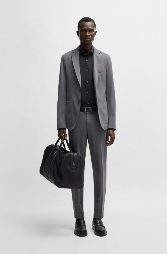 25FW 보스 긴팔 셔츠 50479915 10151300 03 001 Black - BOSS