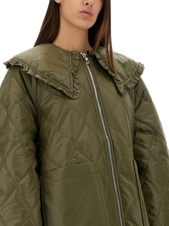 25SS 가니 자켓 W0171 861 GREEN - GANNI