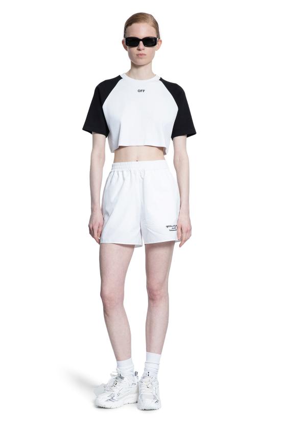  오프화이트 셔츠 OWAA138S25JER0010110 Black White - OFF WHITE