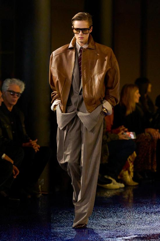  생로랑 넥타이 8316063Y0096188 Red - SAINT LAURENT