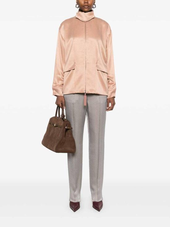 26SS 조르지오 아르마니 스트레이트 팬츠 GW000644TE13745F8078 Beige - GIORGIO ARMANI