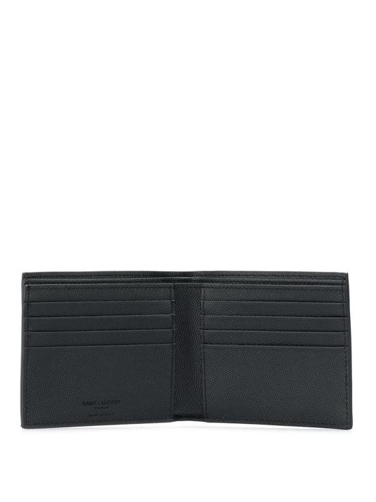 26SS 생로랑 로고 이스트/웨스트 반지갑 3963070U90N1000 Black - SAINT LAURENT
