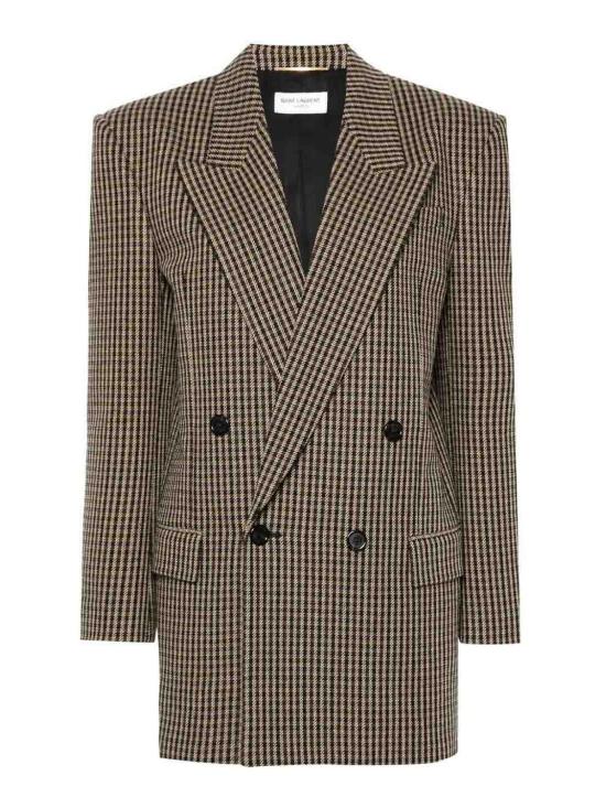  생로랑 수트 자켓 798010Y2H829364 Beige
