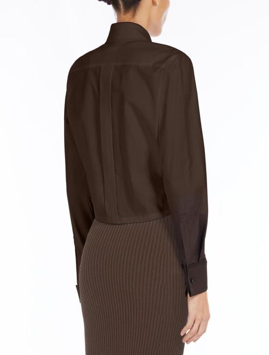 25SS 막스마라 블라우스 2511111243600041 BROWN - MAX MARA