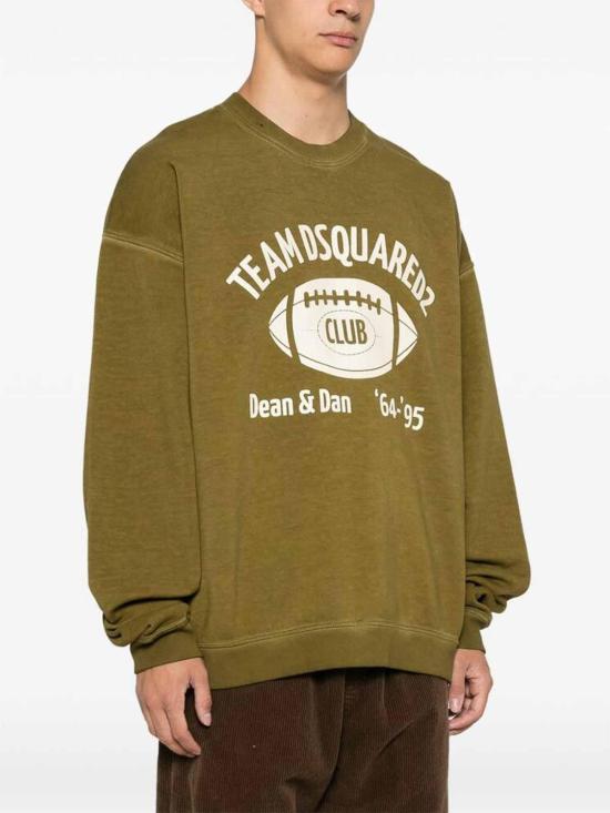 25FW 디스퀘어드2 긴팔 티셔츠 S25030S71GU0693727 Green - DSQUARED2