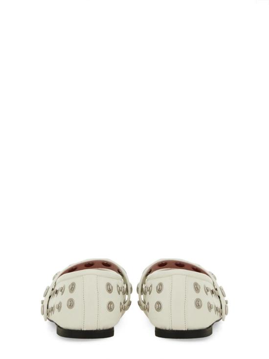  스텔라 맥카트니 플랫 슈즈 810473W1IL09001 White - STELLA MCCARTNEY