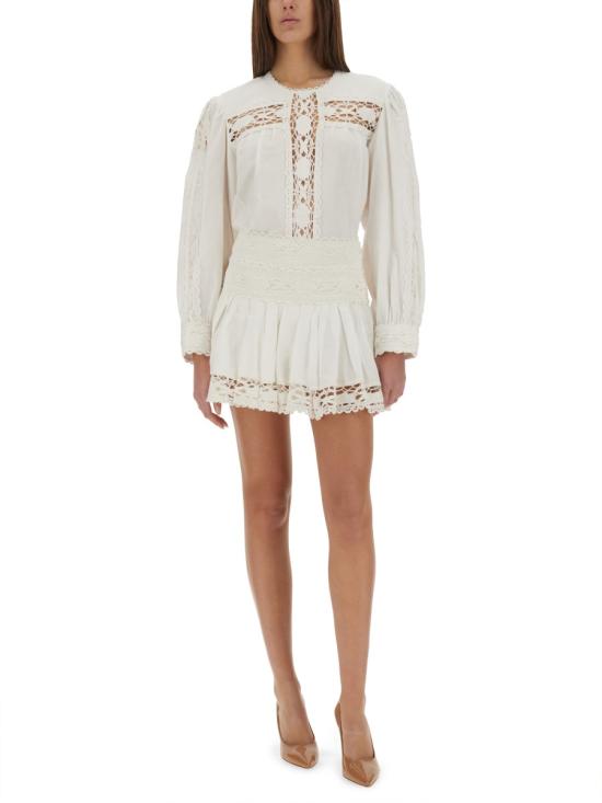 25SS 이자벨마랑에뚜왈 숏 스커트 JU0304FA C1J14E20WH WHITE - ISABEL MARANT ETOILE