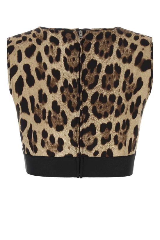  돌체앤가바나 스웨터 F772ETFSADD HY13M Animal Print - DOLCE & GABBANA