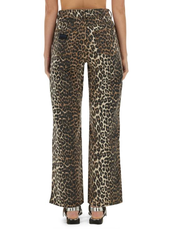 25SS 가니 데님 팬츠 J1527 943 ANIMALIER - GANNI