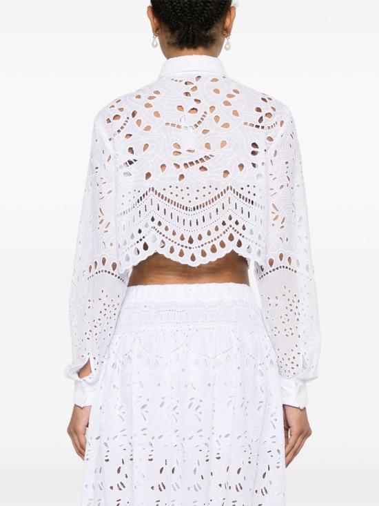 25SS 에르마노 설비노 셔츠 D464K611 RXT10601 White - ERMANNO SCERVINO