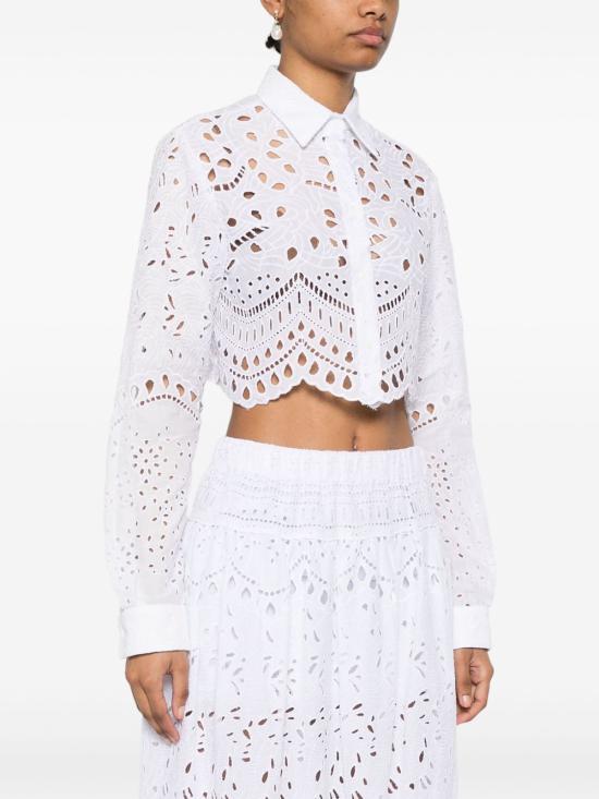 25SS 에르마노 설비노 셔츠 D464K611 RXT10601 White - ERMANNO SCERVINO