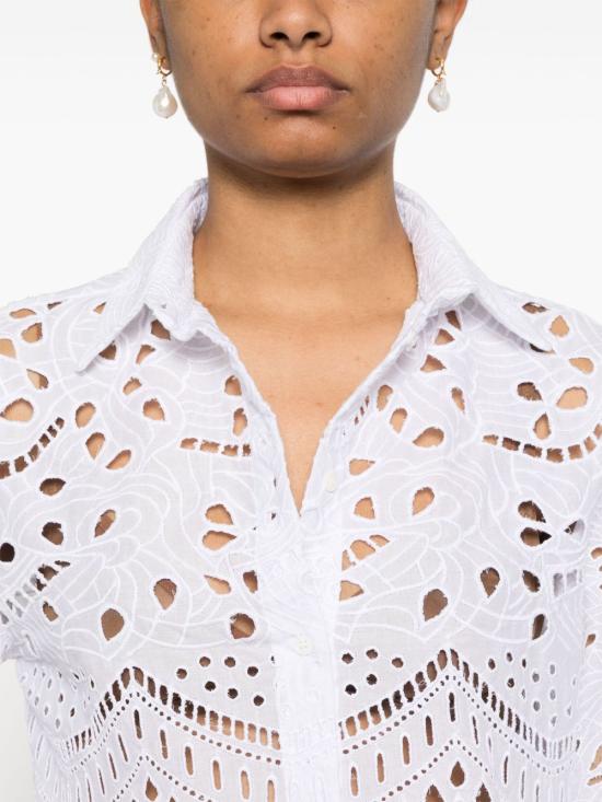 25SS 에르마노 설비노 셔츠 D464K611 RXT10601 White - ERMANNO SCERVINO