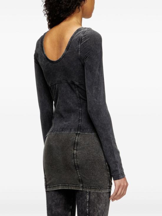 25SS 디젤 스웨터 A16595 0NJBJ02A Black - DIESEL