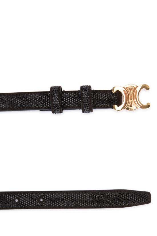 25SS 셀린느 벨트 45AX63AJX 38NO Black - CELINE