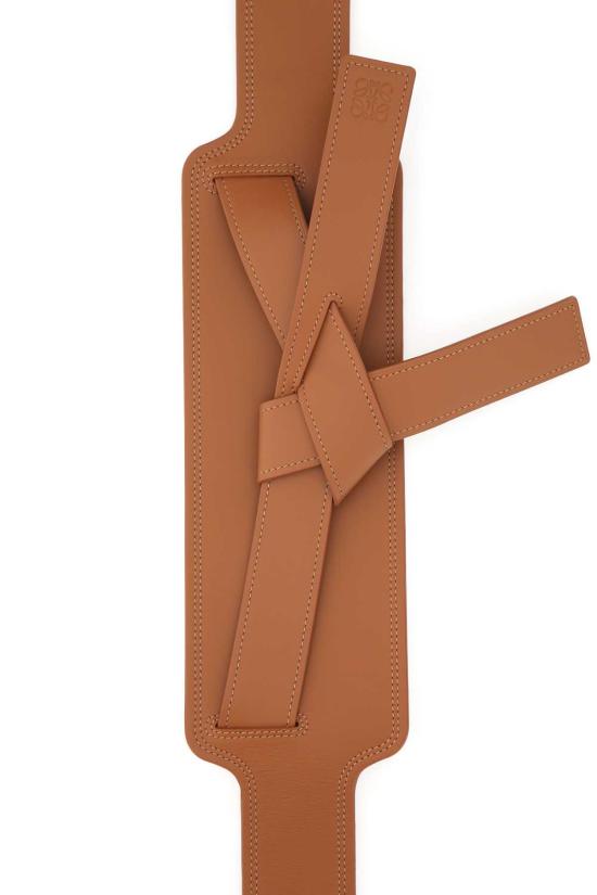 25SS 로에베 벨트 S818Y21L04 TAN Brown - LOEWE