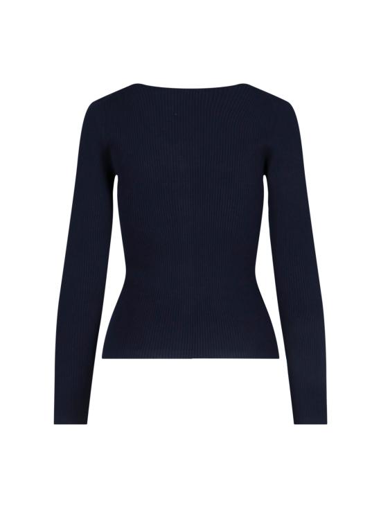 25SS 메종키츠네 가디건 OW00501KT1091P480 NAVY DOM - MAISON KITSUNE
