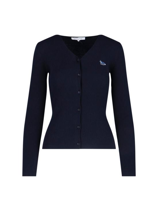 25SS 메종키츠네 가디건 OW00501KT1091P480 NAVY DOM