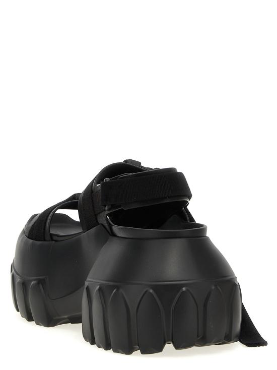 25SS 릭 오웬스 샌들 RU01E5866LOO99 Black - RICK OWENS