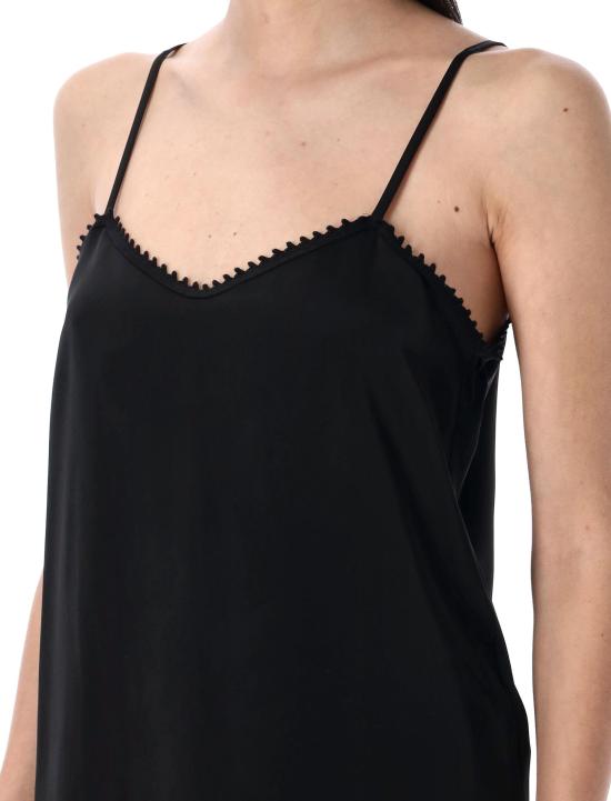 25SS 파비아나 필리피 민소매 티셔츠 TPD265F302L222 825 BLACK - FABIANA FILIPPI