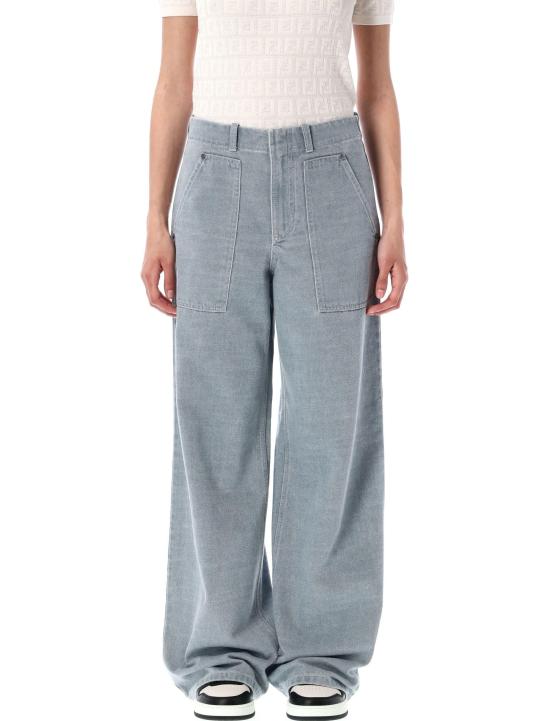 25SS 펜디 데님 팬츠 FLP863ASMB F1RX3 LIGHT BLUE