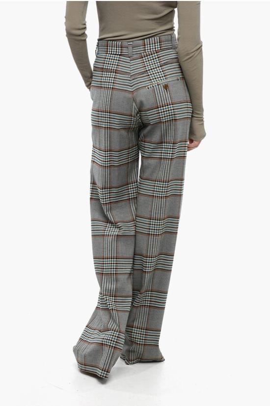  비비안웨스트우드 스트레이트 팬츠 1F010008 W00M6 SI K201 Multicolor - VIVIENNE WESTWOOD