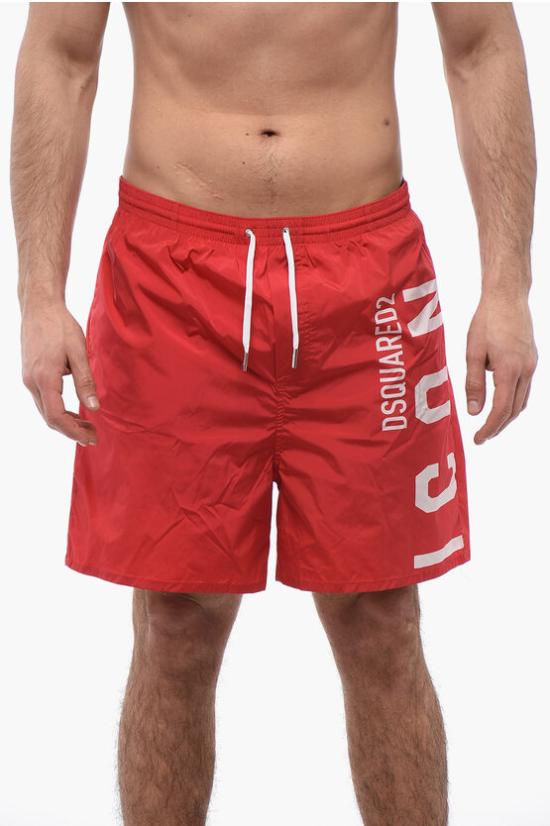  디스퀘어드2 스윔팬츠 S82D7N58X SJ3950 618 Red