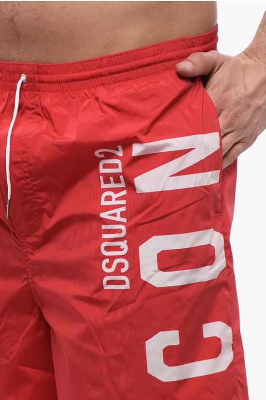  디스퀘어드2 스윔팬츠 S82D7N58X SJ3950 618 Red - DSQUARED2