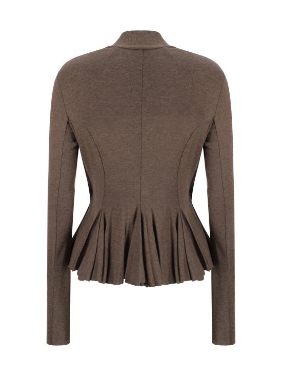 24FW 릭 오웬스 스웨터 RP02D3707JR 134 BROWN - RICK OWENS