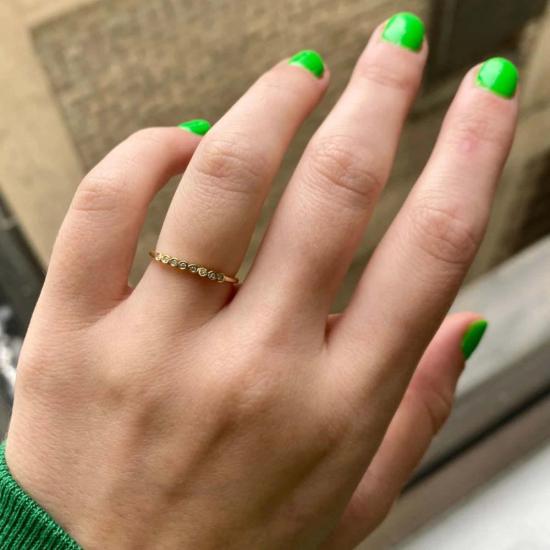  제니 권 디자인스 반지 제니 권 디자인 다이아몬드 코블스톤 - JENNIE KWON DESIGNS