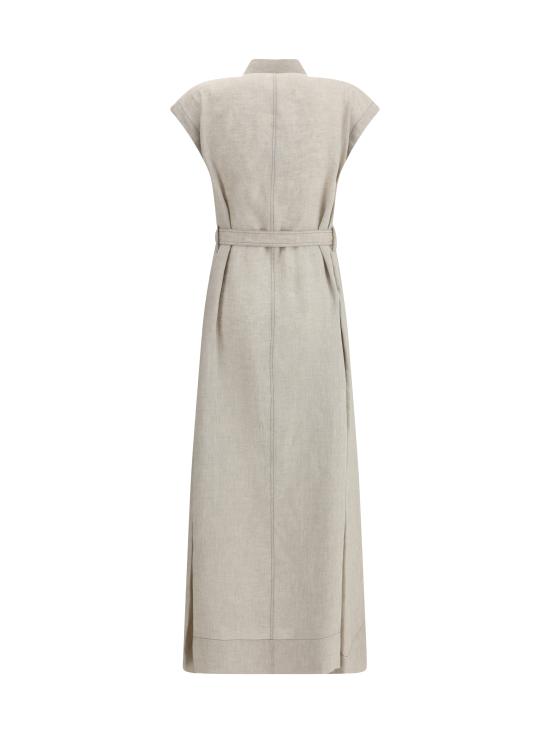 25SS 브루넬로 쿠치넬리 원피스 MM633AHA92 C200 BEIGE - BRUNELLO CUCINELLI