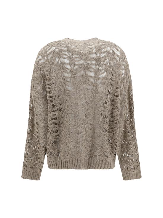 25SS 브루넬로 쿠치넬리 스웨터 MGD562310 C3785 BEIGE - BRUNELLO CUCINELLI