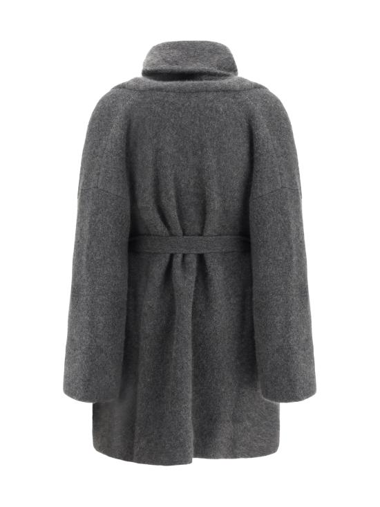 25SS 더로우 코트 8423Y391 CHR GREY - THE ROW