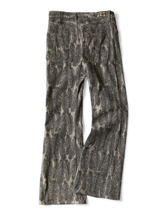  캐피탈 데님 팬츠 12온스 맥파이 데님 5P 오카벨보 진 블랙 베이지 - KAPITAL