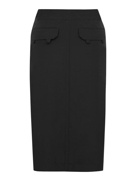 24FW 생로랑 스커트 785399Y7I221000 Black - SAINT LAURENT