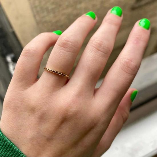  제니 권 디자인스 반지 제니 권, 루비 코블스톤  디자인 - JENNIE KWON DESIGNS