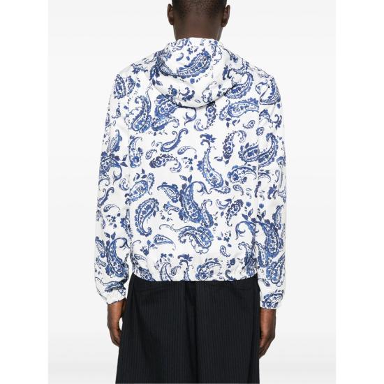 25SS 레이디 앤 봄버 자켓 TALAMONE 327 1 WHITE BLUE - LADY ANNE