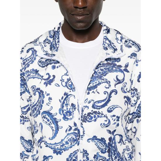 25SS 레이디 앤 봄버 자켓 TALAMONE 327 1 WHITE BLUE - LADY ANNE