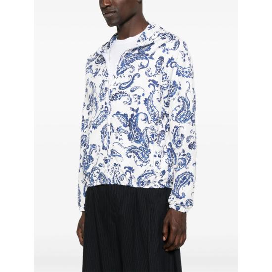 25SS 레이디 앤 봄버 자켓 TALAMONE 327 1 WHITE BLUE - LADY ANNE