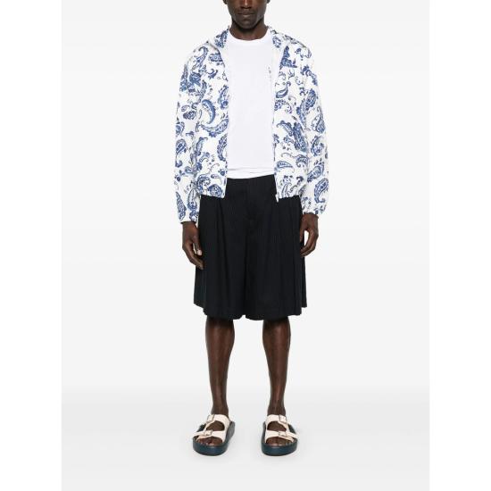 25SS 레이디 앤 봄버 자켓 TALAMONE 327 1 WHITE BLUE - LADY ANNE