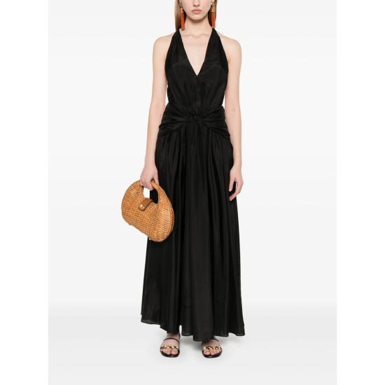 25FW 짐머만 롱 원피스 4595DSS251 BLACK - ZIMMERMANN