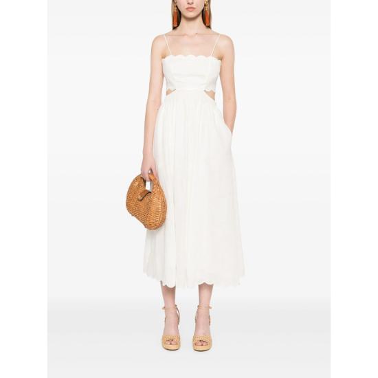 25FW 짐머만 숏 원피스 1760DSS251 IVORY NEUTRALS - ZIMMERMANN
