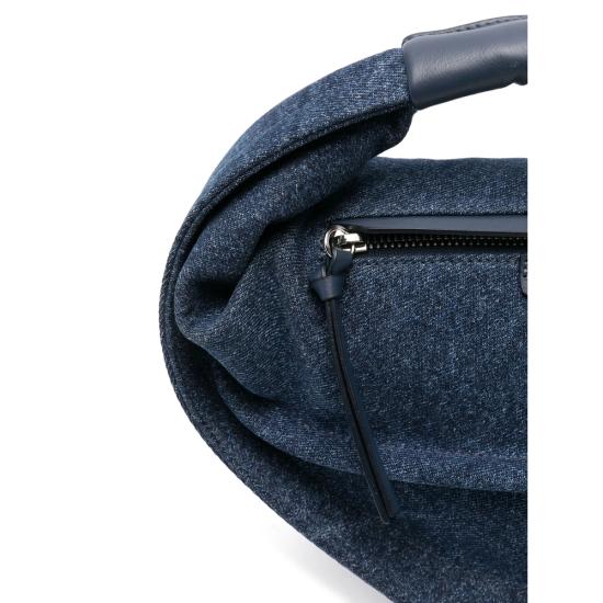 25SS 페데리코 시나 토트백 MDTB01 01 MIDI DENIM BLUE - FEDERICO CINA