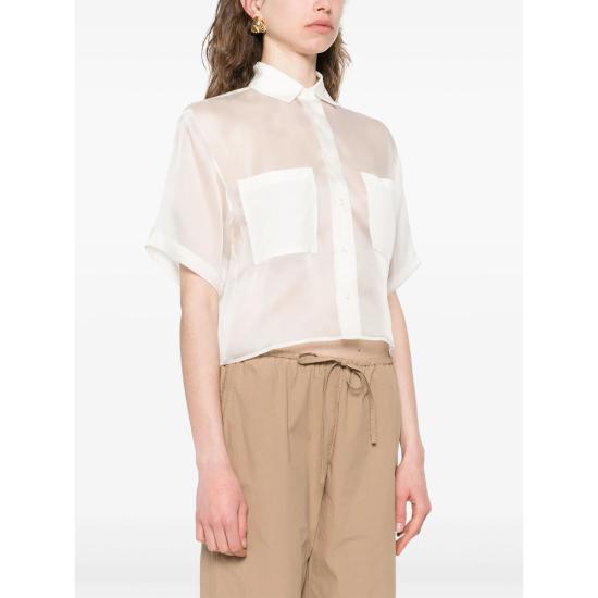 25SS 마짜렐리 셔츠 B215 1 VIOLA WHITE - MAZZARELLI