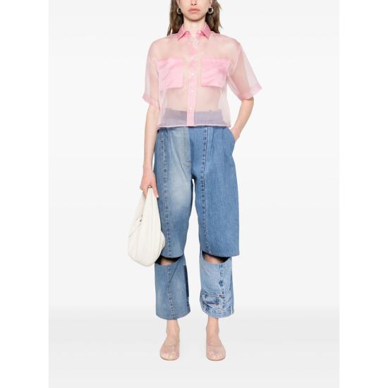 25SS 마짜렐리 셔츠 B215 2 VIOLA PINK - MAZZARELLI