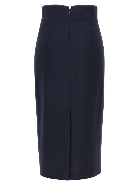 25SS 딸리아토레 미디 스커트 MYRA600009B3363 Blue - TAGLIATORE