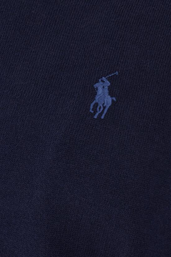 26SS 폴로 랄프로렌 포니 로고 자수 피마 코튼 스웨터 710684957 001 NAVY - POLO RALPH LAUREN