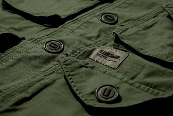 25SS 네이버후드 긴팔 셔츠 251SPNH SHM04 OD - NEIGHBORHOOD