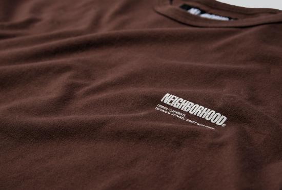 25SS 네이버후드 긴팔 티셔츠 251FPNH CSM03 BR - NEIGHBORHOOD